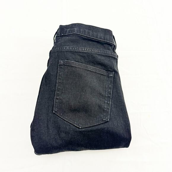 Everlane Black Mid Rise Skinny Denim Jeans Zip Fly Size 28 - Picture 1 of 8